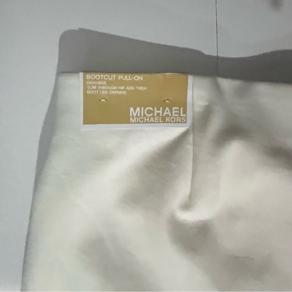 Michael Kors Cream Wide Leg Pants - Picture 7 of 12